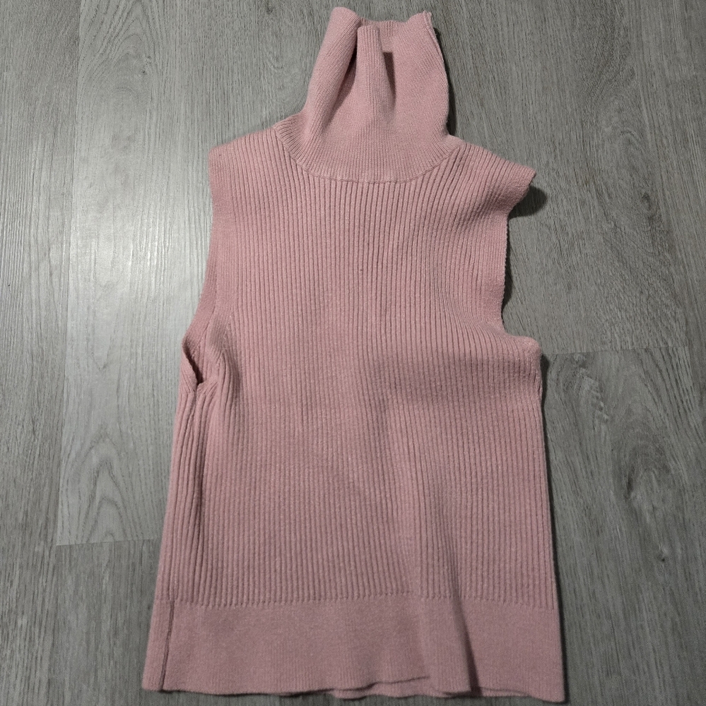 Elegant Pink Sleeveless Dress